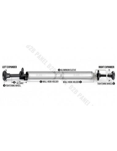 GlareOne Background Support System - set for 1...