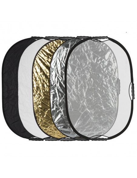 GlareOne Reflector 5in1 90x120cm With Handle