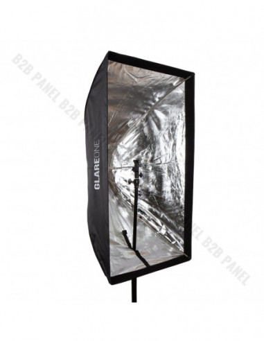 GlareOne Softbox Parasolkowy 80x120 do lamp...