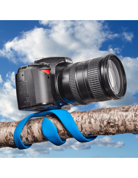 Splat Flexible Tripod SLR Blue