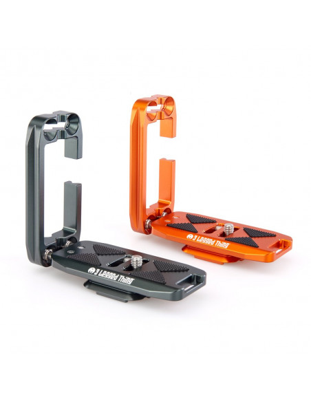 3 Legged Thing Ellie PD Universal L-Bracket with Peak Design Capture-compatible base - Grey