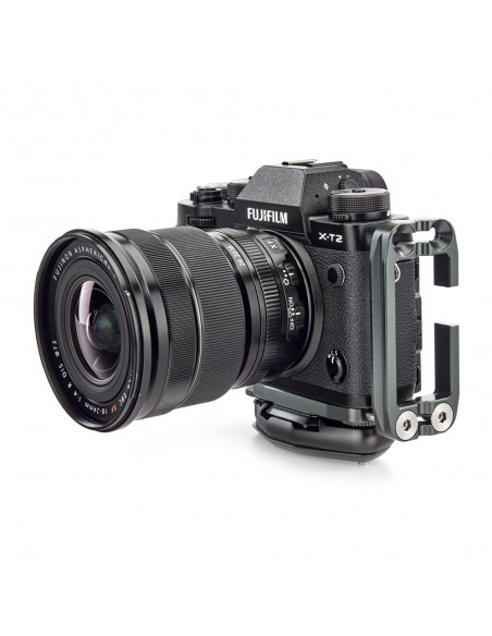 3 Legged Thing Ellie PD Short Universal L-Bracket with Peak Design Capture-compatible short base - Grey