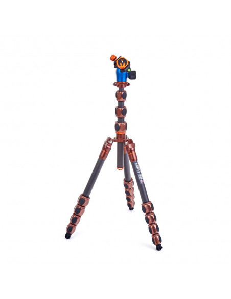 Statyw 3 Legged Thing Albert 2.0 Bronze, włókna węglowe, 5-sekcji, udźwig 30kg, głowica Pro Lever