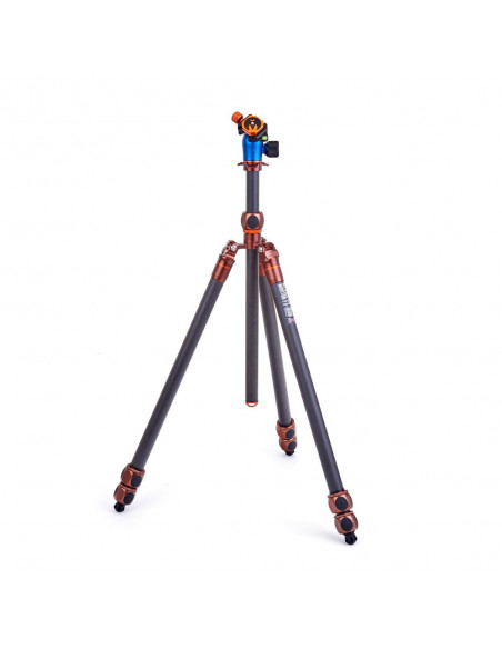 Statyw 3 Legged Thing Winston 2.0 Bronze, włókna węglowe, 3-sekcji, udźwig 40kg, głowica Pro Lever