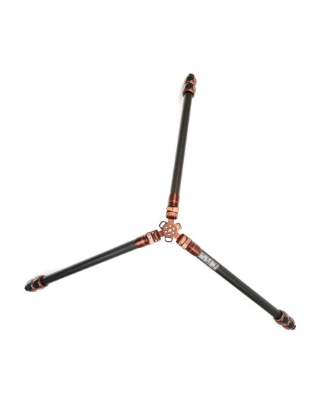 Statyw 3 Legged Thing Winston 2.0 Bronze, włókna węglowe, 3-sekcji, udźwig 40kg, głowica Pro Lever