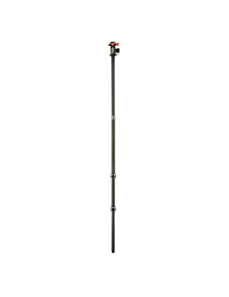 Statyw 3 Legged Thing Winston 2.0 Gray, włókna węglowe, 3-sekcji, udźwig 40kg, głowica Pro Lever