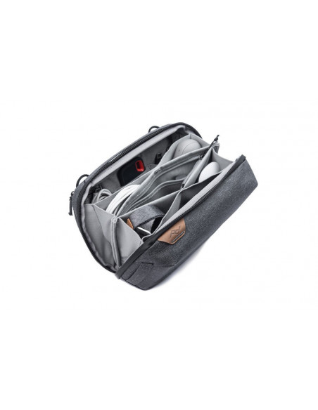 Wkład Travel Line Peak Design Tech Pouch Charcoal v2 - Grafitowy