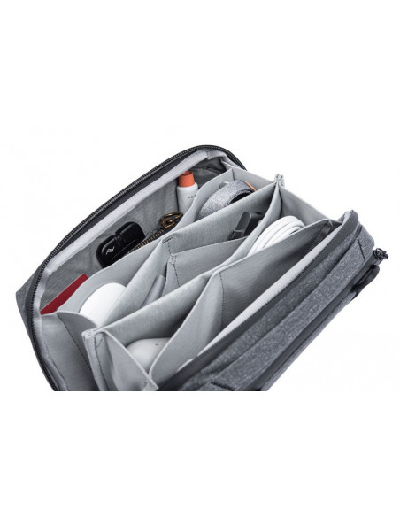Wkład Travel Line Peak Design Tech Pouch Charcoal v2 - Grafitowy