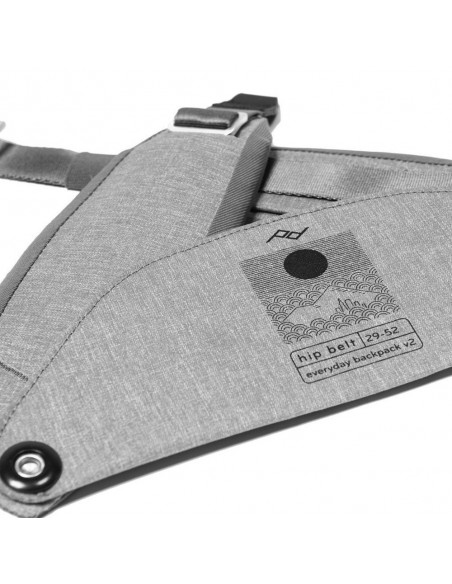 Pas biodrowy PEAK DESIGN Everyday Hip Belt Ash 32-69 v2 - Popielaty