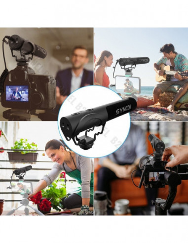 Synco M3 mikrofon nakamerowy - kardioidalny z...