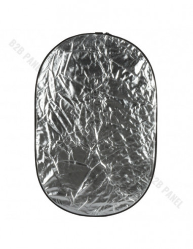 GlareOne Reflector 2in1 Silver White 92x122cm