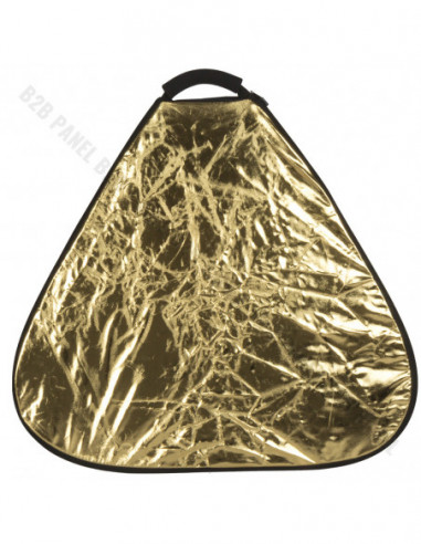 GlareOne Reflector Triangle 2in1 Silver Gold 30cm