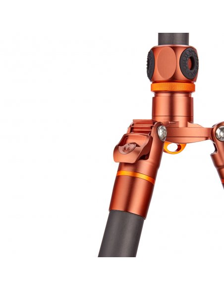 Statyw 3 Legged Thing Bucky Bronze, włókna węglowe, 5-sekcji, udźwig 30kg, głowica Airhed VU