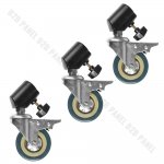 GlareOne Casters For Light Stands 16-22 mm