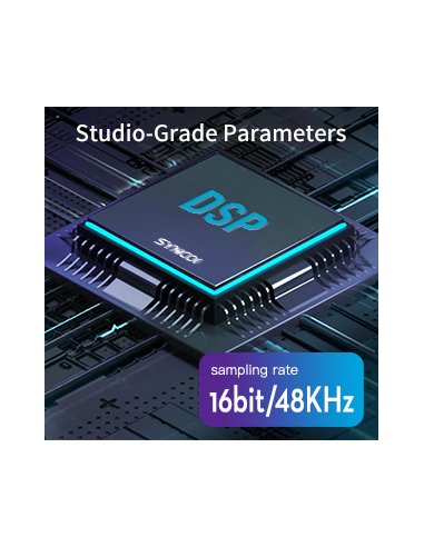 Synco V1 USB Microphone with Monitor - Condenser