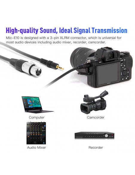 Synco E10 Vocal Microphone - Cardioid Electret