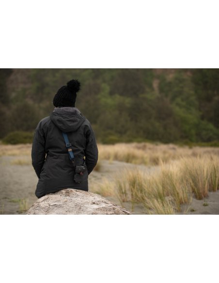 Pasek na szyję lub ramię SLIDE LITE MIDNIGHT v3 niebieski do lekkich aparatów