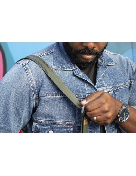 Pasek na szyję lub ramię SLIDE LITE SAGE v3 szarozielony do lekkich aparatów