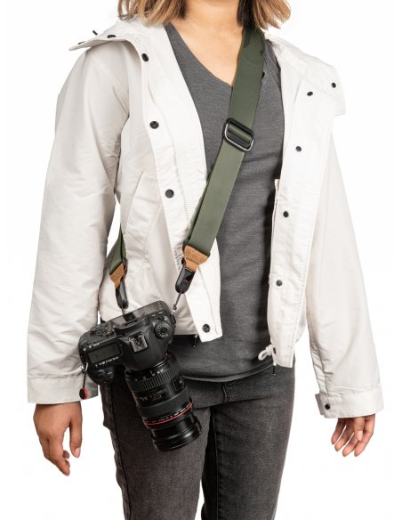 Peak Design Pasek na szyję SLIDE SAGE v3 szarozielony