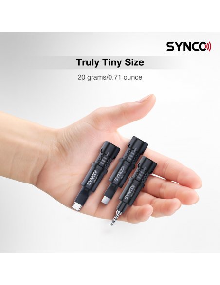 Synco U1P mikrofon kardioidalny do smartfonów - tabletów - złącze TRRS 3.5mm