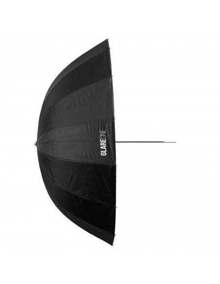 GlareOne Parasolka ORB srebrna 110 - głęboki parasol z dyfuzorem