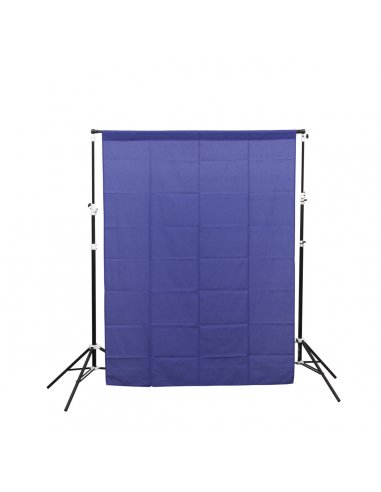 GlareOne Blue Screen - niebieskie tło materiałowe 1.5x2.1