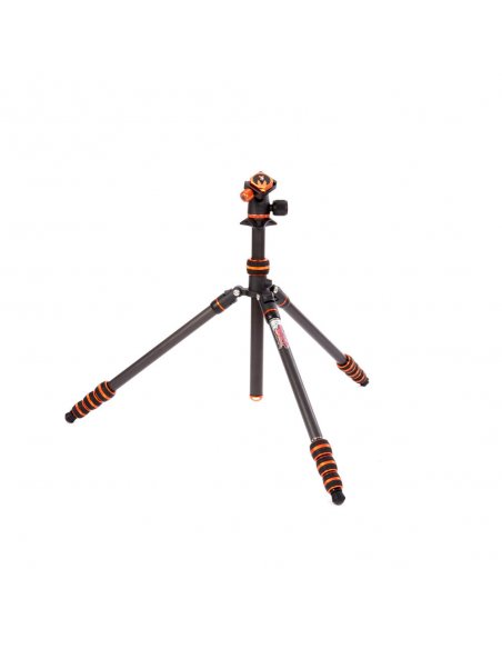 Statyw 3 Legged Thing Punks Billy Black 2.0, wł. węglowe, 4-sekcje, udźwig 18 kg, głowica kulowa Neo 2.0