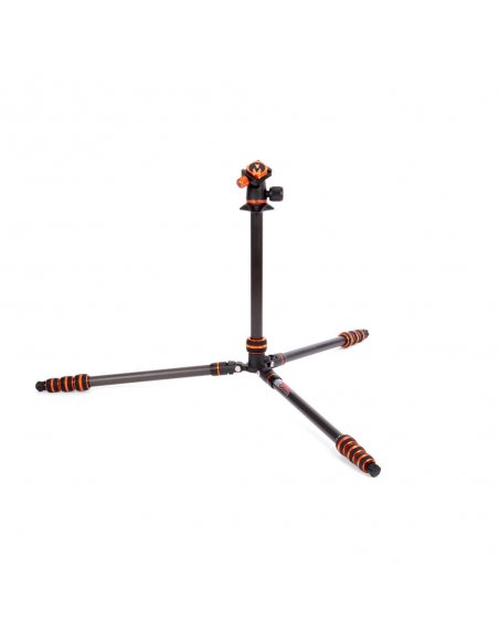 Statyw 3 Legged Thing Punks Billy Black 2.0, wł. węglowe, 4-sekcje, udźwig 18 kg, głowica kulowa Neo 2.0