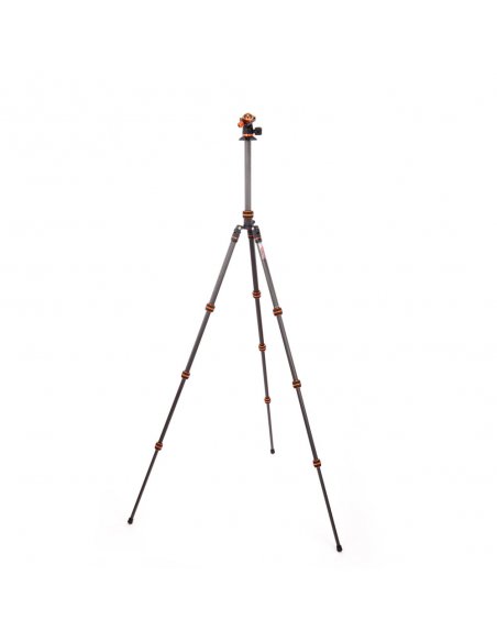 Statyw 3 Legged Thing Punks Billy Black 2.0, wł. węglowe, 4-sekcje, udźwig 18 kg, głowica kulowa Neo 2.0