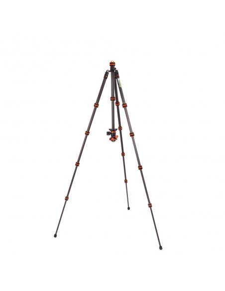 Statyw 3 Legged Thing Punks Brian Black 2.0, wł. węglowe, 5-sekcji, udźwig 18 kg, głowica kulowa Neo 2.0