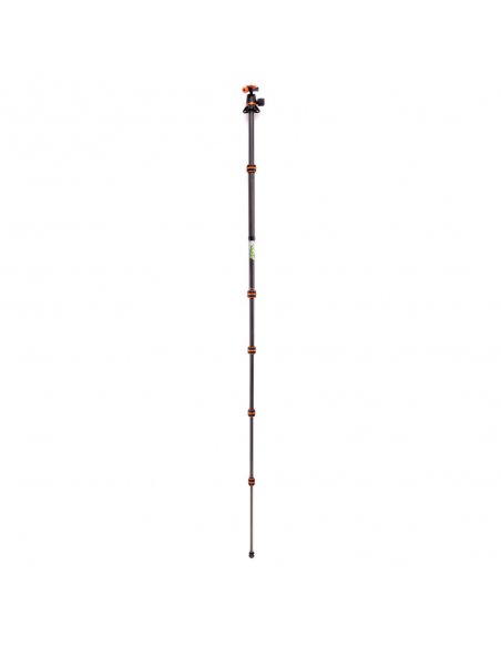 Statyw 3 Legged Thing Punks Brian Black 2.0, wł. węglowe, 5-sekcji, udźwig 18 kg, głowica kulowa Neo 2.0