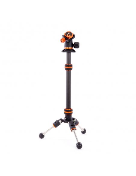 Statyw 3 Legged Thing Punks Brian Black 2.0, wł. węglowe, 5-sekcji, udźwig 18 kg, głowica kulowa Neo 2.0