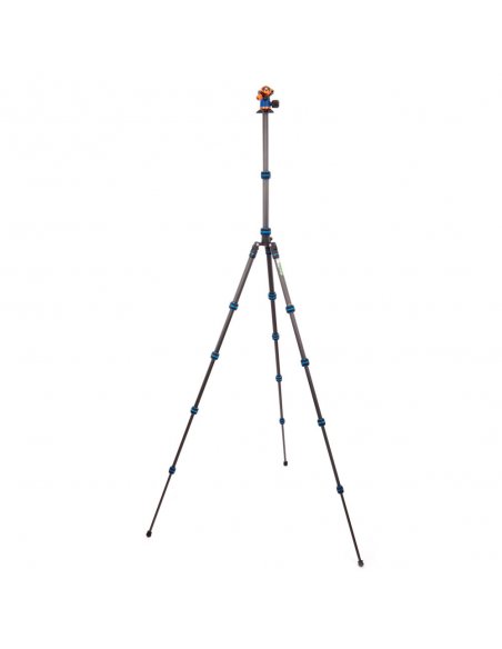 Statyw 3 Legged Thing Punks Brian Blue 2.0, wł. węglowe, 5-sekcji, udźwig 18 kg, głowica kulowa Neo 2.0