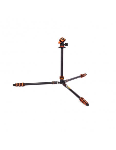 Statyw 3 Legged Thing Punks Travis Black 2.0, aluminiowy, 4-sekcje, udźwig 18 kg, głowica kulowa Neo 2.0