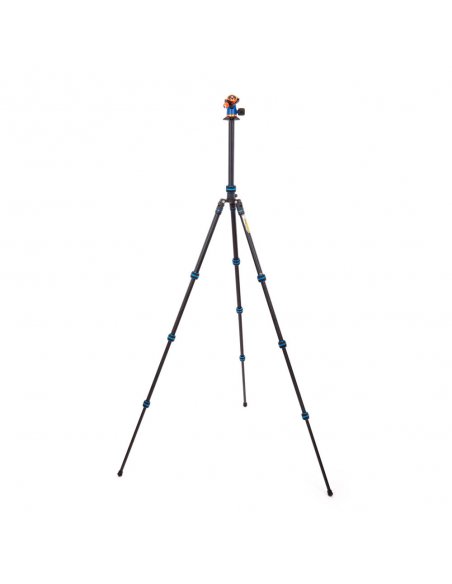 Statyw 3 Legged Thing Punks Travis Blue 2.0, aluminiowy, 4-sekcje, udźwig 18 kg, głowica kulowa Neo 2.0