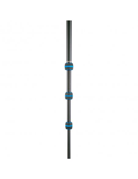 Statyw 3 Legged Thing Punks Travis Blue 2.0, aluminiowy, 4-sekcje, udźwig 18 kg, głowica kulowa Neo 2.0