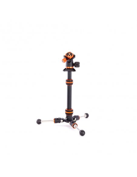 Statyw 3 Legged Thing Punks Corey Black 2.0, aluminiowy, 5-sekcji, udźwig 14 kg, głowica kulowa Neo