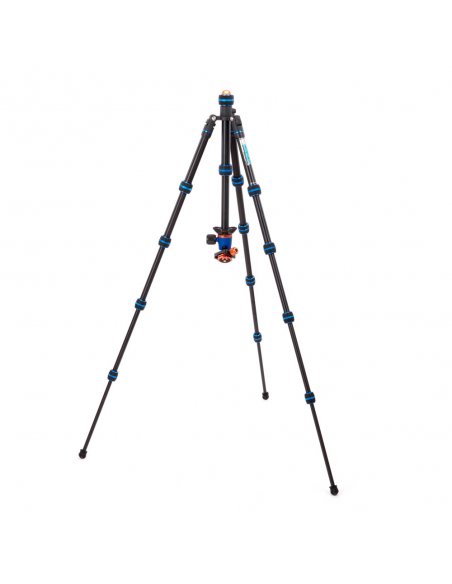 Statyw 3 Legged Thing Punks Corey Blue 2.0, aluminiowy, 5-sekcji, udźwig 14 kg, głowica kulowa Neo