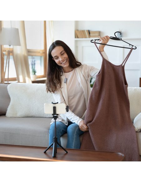 Synco P1T bezprzewodowy system mikrofonowy USB-C, 1 nadajnik, 1 odbiornik, grey-blue