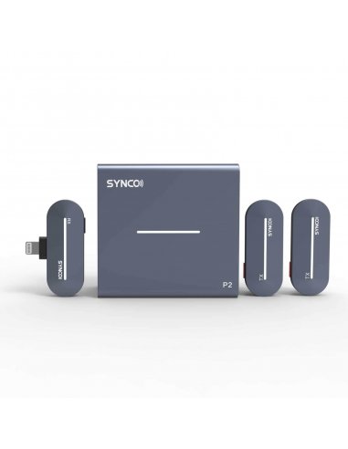 Synco P2L wirelles system Lighting grey-blue