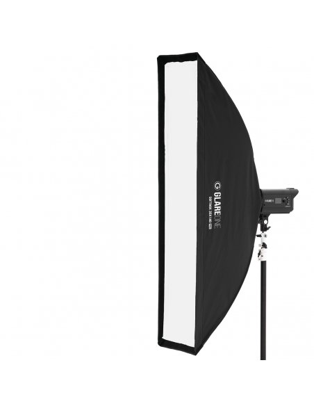GlareOne Softbox 35x140 PRO Kit - grid included