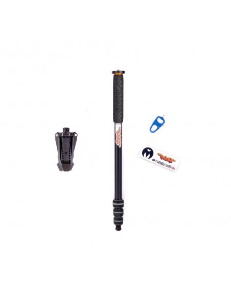 3 Legged Thing Punks Trent Kit 2.0 Grey Magnesium Alloy Monopod + Docz 2