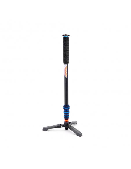Monopod 3 Legged Thing Trent Kit 2.0 Blue 4 sekcje, stopy magnezu, udźwig 30 kg z podstawką Docz2