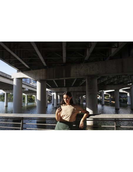 Peak Design Mobile Etui Everyday Case Fabric iPhone 14 Pro Max - Szarozielone