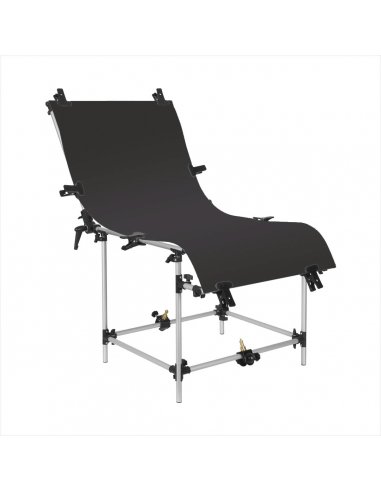 GlareOne tło PVC 60x130cm - czarne