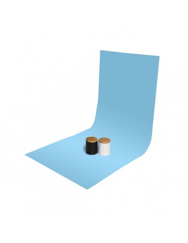 GlareOne tło PVC 60x130cm - niebieskie