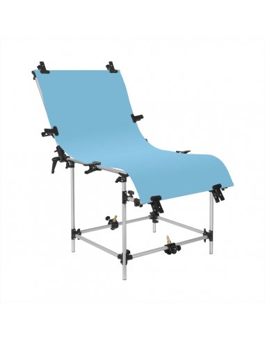 GlareOne tło PVC 60x130cm - niebieskie