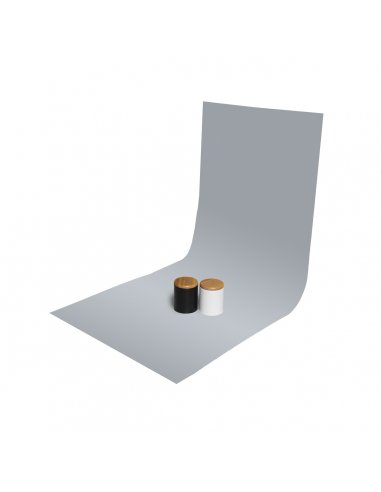 GlareOne tło PVC 60x130cm - szare