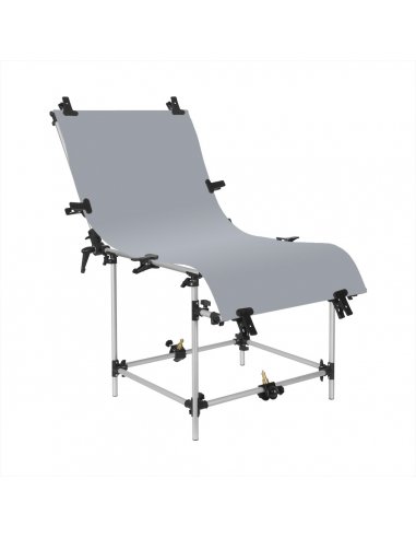 GlareOne PVC Background 60x130cm - grey