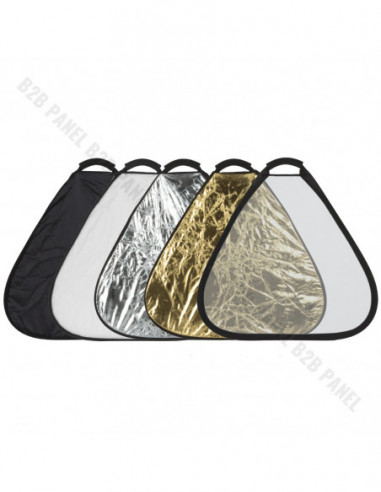 GlareOne Blenda trójkątna 5w1 60cm